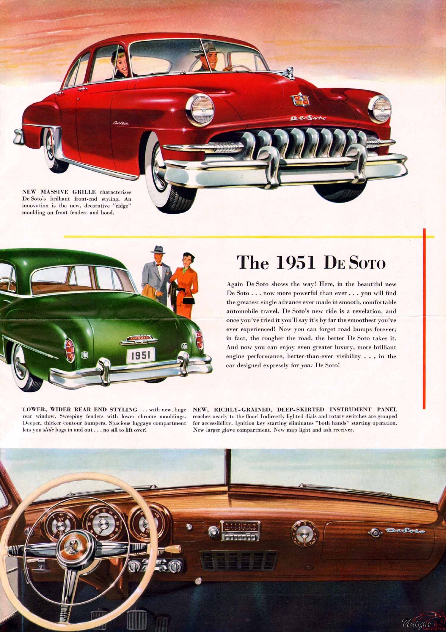 1951 DeSoto Brochure Page 5